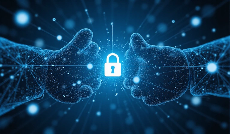 Ilustrace spolupráce a sdílení informací